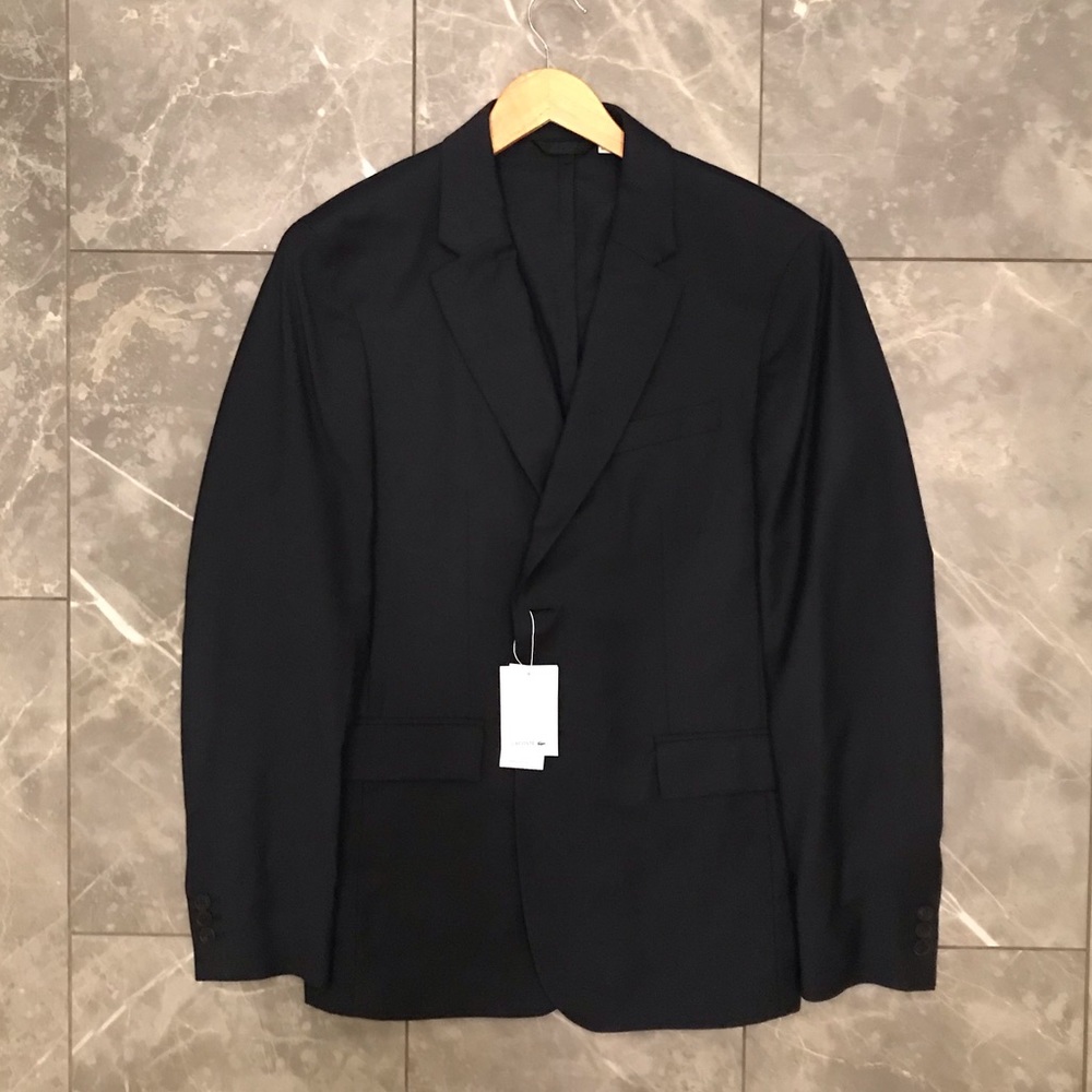 SOLD LOCALLY - Lacoste Navy Wool Blazer - NWT